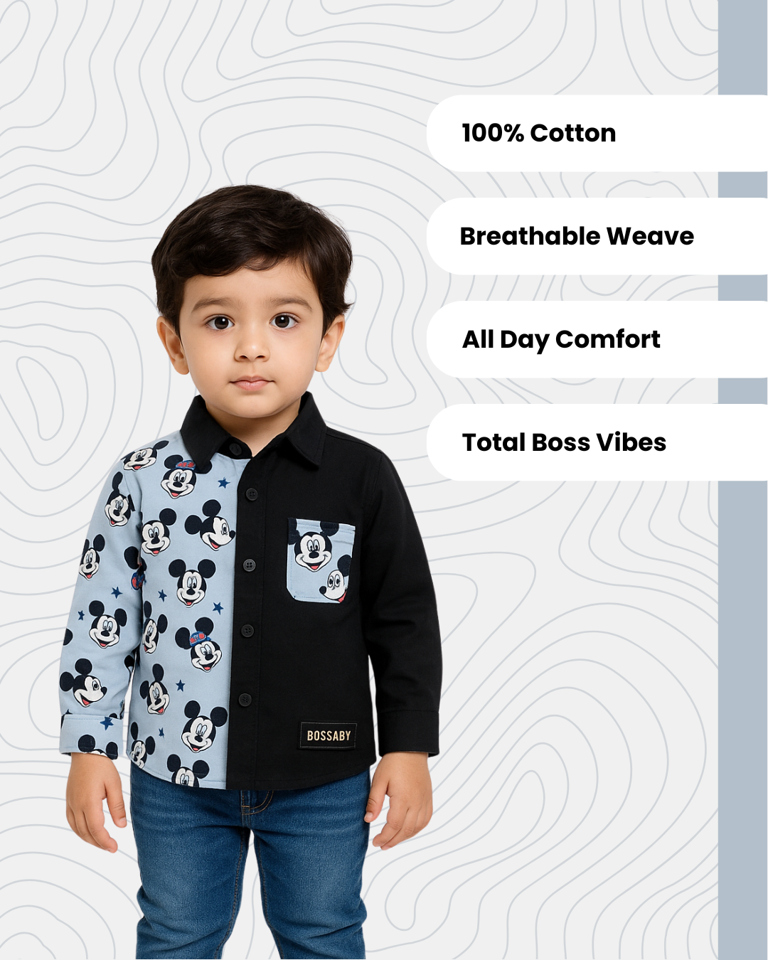 Mickey Half 'n' Half Shirt